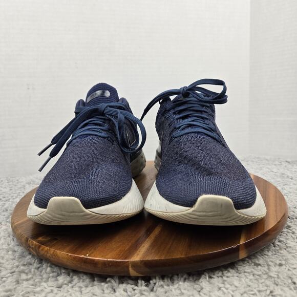 Nike Mens 11.5 React Infinity Run Flyknit 2 Thunder Blue Navy Daily Running Shoe - Picture 4 of 12
